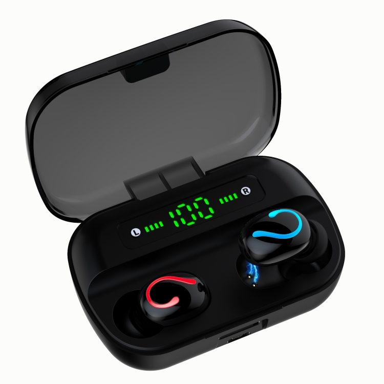 Q82 TWS Tai nghe không dây âm thanh nổi kỹ thuật số Bluetooth 5.0 với hộp sạc