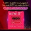 R-SIM 15 Dual CPU Aegis Cloud Phiên bản nâng cấp Thẻ mở khóa đa năng hệ thống iOS 13 cho iPhone 11 Pro Max, iPhone 11 Pro, iPhone 11, iPhone X, iPhone XS, iPhone 8 & 8 Plus