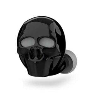 SK20 Tai nghe Bluetooth không dây Cool Skull Bone có Mic khử tiếng ồn Âm thanh trầm Hi-Fi Âm thanh nổi siêu nhỏ Tai nghe nhét tai