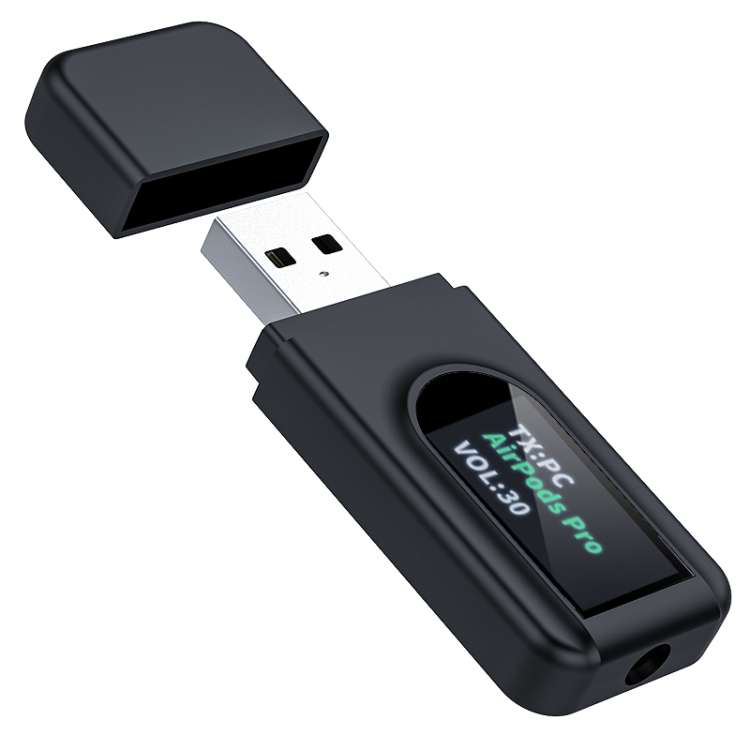 Bộ phát và nhận T1 USB Bluetooth 5.0 có màn hình