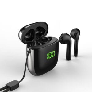 WK60 TWS Tai nghe Bluetooth Pop-up Màn hình LED Tai nghe thể thao không dây Tai nghe âm thanh nổi 5D, Hỗ trợ sạc không dây