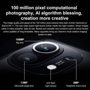 Điện thoại Xiaomi Mi 11 5G, Camera 108MP 38 Xiaomi Mi 11 5G 12