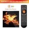 2020 VONTAR X1 Smart Tv Box Android 10 4G 64Gb 4K 1080P 2.4G & 5 wifi BT5.0 Google Voice Trợ Lý Youtube TVBOX Set Top Box