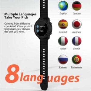 Đồng hồ Blackview X5 1.3 inch HD Screen Bluetooth 5.0 Smart Watch with TPU Watchband, Support Sleep / Heart Rate Monitor & Fitness Tracker & 9 Sports Mode 43 Blackview X5 20