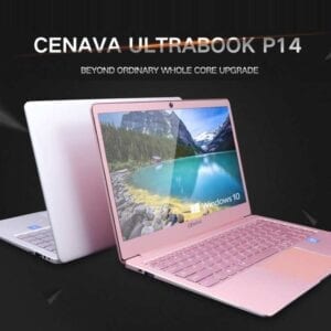CENAVA P14 Ultrabook, 14 inch, 8GB+128GB Windows 10 Intel Celeron J3455 Quad Core Up to 2.3GHz, Support TF Card & Bluetooth & Dual WiFi & Mini HDMI, US/EU Plug