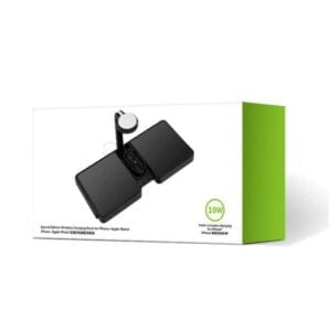 Bộ sạc không dây K04 chuẩn Qi 4 trong 1 10W cho điện thoại di động & iWatch & AirPods (Trắng) 25 K04 3 1