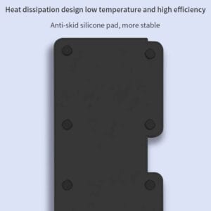 Bộ sạc không dây K04 chuẩn Qi 4 trong 1 10W cho điện thoại di động & iWatch & AirPods (Trắng) 18 K04 3