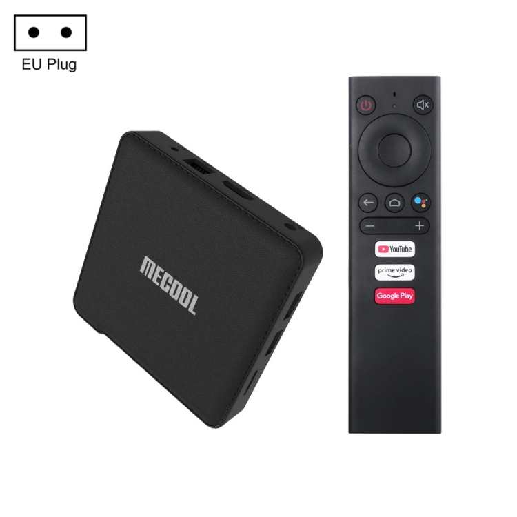 MECOOL KM1 4K Ultra HD Smart Android 9.0 Amlogic S905X3 TV Box with Remote Controller, 2GB + 16GB, Hỗ trợ Dual Band WiFi 2T2R / HDMI / TF Card / LAN