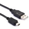 Cáp dữ liệu USB máy ảnh kỹ thuật số 12 chân cho Olympus FE140 / U830 / U840 / U850 / D425 / D435, Chiều dài: 1,5m