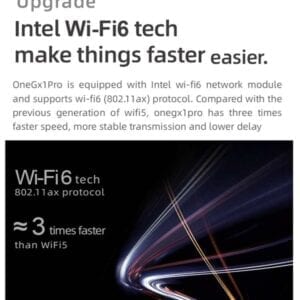 Máy tính xách tay mini OneGx1 Pro PC, 7,0 inch, 16GB + 512GB có Gamepad 43 OneGx1 Pro PC 13