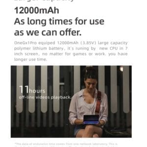 Máy tính xách tay mini OneGx1 Pro PC, 7,0 inch, 16GB + 512GB có Gamepad 44 OneGx1 Pro PC 14