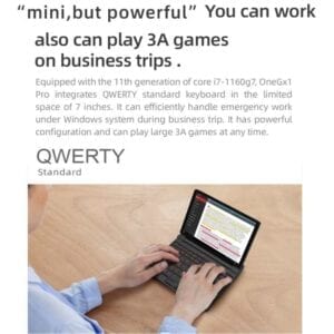 Máy tính xách tay mini OneGx1 Pro PC, 7,0 inch, 16GB + 512GB có Gamepad 54 OneGx1 Pro PC 24
