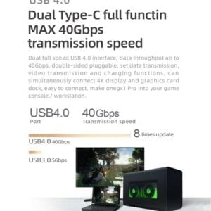 Máy tính xách tay mini OneGx1 Pro PC, 7,0 inch, 16GB + 512GB có Gamepad 38 OneGx1 Pro PC 8