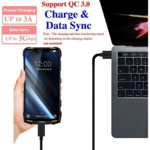 Cáp sạc cho Ulefone ARMOR 10 9 8 7 Máy chắc chắn 10mm Cáp dữ liệu sạc nhanh 13 Ulefone Eurostyle ARMOR 4