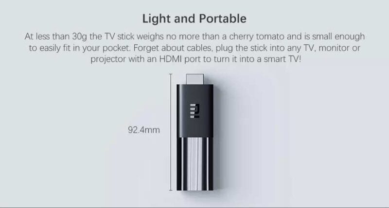 Android TV Xiaomi Mi Stick chính hãng, Quad Core Cotex A53, RAM 1GB + ROM 2GB, phiên bản toàn cầu - Hình ảnh 14