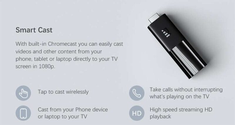 Android TV Xiaomi Mi Stick chính hãng, Quad Core Cotex A53, RAM 1GB + ROM 2GB, phiên bản toàn cầu - Hình ảnh 6