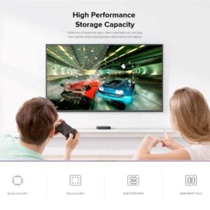 Smart TV-box Android 7.1 UHD 4K 3D Wifi 2GB+16GB - Elgiganten