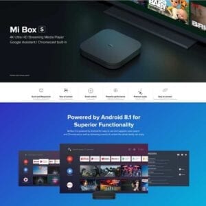 Xiaomi Mi Box S 4K HDR Android TV với Google Assistant Remote Streaming Media Player, Cortex-A53 Quad-core 64bit, 2GB + 8GB 24 Xiaomi Mi Box S 6