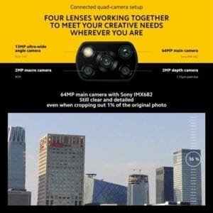 Điện thoại Xiaomi POCO X3, Máy ảnh 64MP, 6GB + 64GB, Phiên bản chính thức toàn cầu 36 Xiaomi POCO X3 13