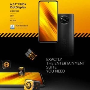 Điện thoại Xiaomi POCO X3, Máy ảnh 64MP, 6GB + 64GB, Phiên bản chính thức toàn cầu 32 Xiaomi POCO X3 9