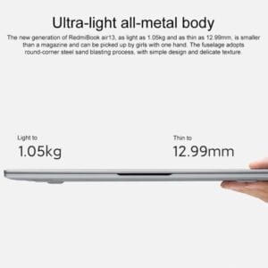 Máy tính xách tay Xiaomi RedmiBook Air 13, 13,3 inch, 8GB + 512GB 27 Xiaomi RedmiBook Air 13 5