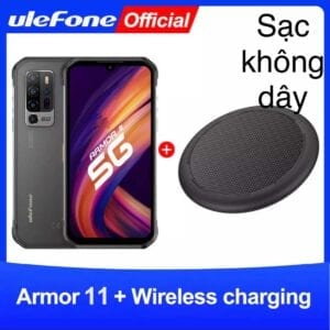 Điện thoại Ulefone Armor 11 5G, 8GB + 256GB Máy ảnh mặt sau Penta, Chống va đập, chống bụi chống nước IP68 / IP69K, Face ID & Nhận dạng vân tay, Pin 5200mAh, 6,1 inch Android 10.0 MTK Mật độ 800 Octa lên đến 2.0GHz 54 lefone Armor 11 5G 3