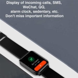 Đồng hồ Lenovo S2 Pro 1.69 inch thông minh toàn màn hình IPS, Chống nước IP67, Hỗ trợ theo dõi sức khỏe một phím / 23 chế độ thể thao / Phát hiện nhịp tim / Theo dõi giấc ngủ 16 Lenovo S2 Pro 4