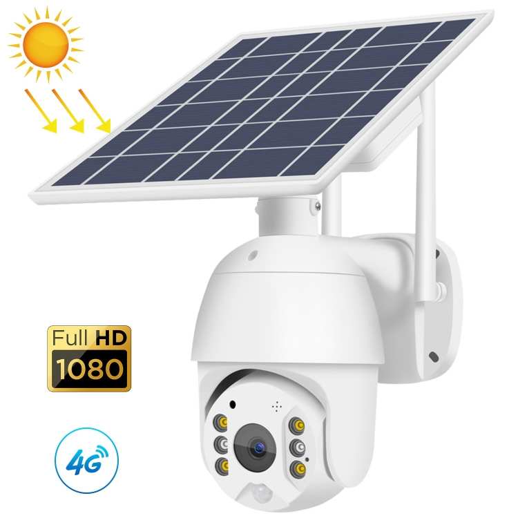 T16 1080P Full HD 4G (Phiên bản Hoa Kỳ) Camera giám sát mạng bằng năng lượng mặt trời, Hỗ trợ PIR + Báo động radar, Tầm nhìn ban đêm, Âm thanh hai chiều, Thẻ TF