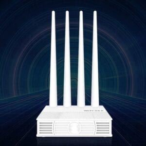 COMFAST WS-R642 Bộ khuếch đại tín hiệu gia đình 4G tốc độ 300Mbps Bộ định tuyến không dây Bộ lặp lại Trạm gốc WIFI với 4 ăng-ten