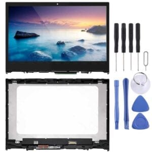 Màn hình LCD 1366 x 768 HD và Bộ số hóa lắp ráp đầy đủ với khung cho Lenovo IdeaPad Flex 5-14 5-1470 5-1480