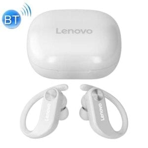 Tai nghe Bluetooth gắn trên tai không thấm nước Lenovo LivePods LP7 IPX5 chính hãng với Hộp sạc từ tính & Màn hình pin LED, Hỗ trợ cuộc gọi & ghép nối tự động