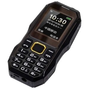 U002 Triple Proofing Elder Điện thoại Chống nước chống va đập, chống bụi, pin 1200mAh, 1,77 inch, Spreadtrum 6531E, 21 phím, Đèn pin LED, FM, BT, Hai SIM