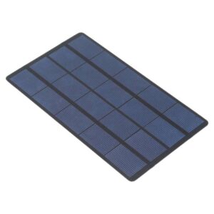 5 V 3W 600mAh Tự làm Pin Mặt trời Pin Mô-đun năng lượng mặt trời, Kích thước: 110 x 190mm