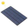 5 V 3W 600mAh Tự làm Pin Mặt trời Pin Mô-đun năng lượng mặt trời, Kích thước: 110 x 190mm