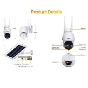 Camera IP ESCAM QF330 dt24h 15