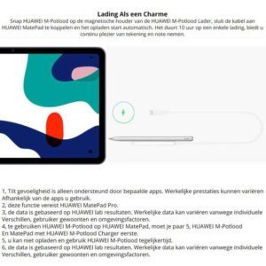 Bút cảm ứng cho Huawei MatePad Pro / MatePad Bộ bút cảm ứng Huawei M-Pencil 160mm chính hãng + Bộ sạc + 4 ngòi dự phòng 30 Huawei MatePad Pro 13