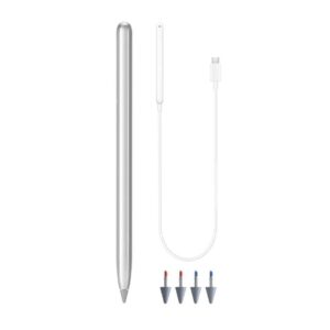 Bộ bút cảm ứng Huawei M-Pencil 160mm chính hãng + Bộ sạc + 4 ngòi dự phòng cho Huawei MatePad Pro / MatePad