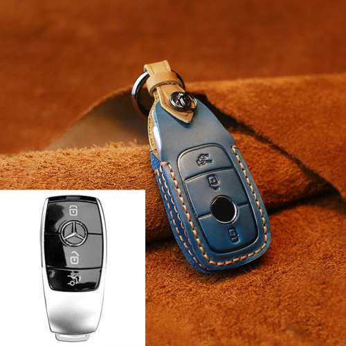 Đối với xe Mercedes-Benz Phong cách Mới Da bò Chìa khóa Bảo vệ Bao đựng Chìa khóa