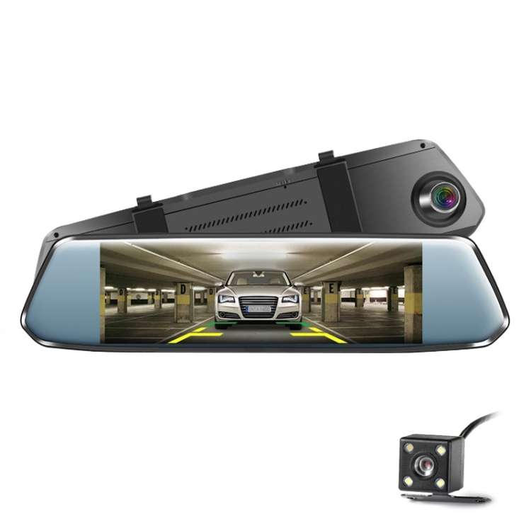Q7-6248 7 inch 1080P Ghi hình kép trước và sau Hỗ trợ ghi vòng lặp / Giám sát đỗ xe