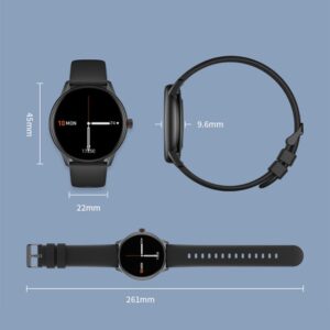Đồng hồ thông minh WIWU SW04 1,3 inch HD màn hình IPS cong 3D, hỗ trợ phát hiện nhịp tim / giấc ngủ & 13 chế độ thể thao(xám) 15 WIWU SW04 4
