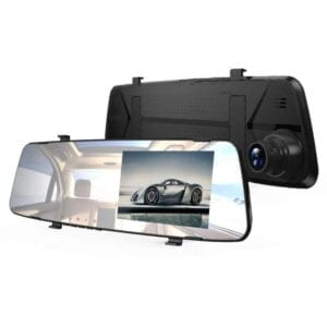 WK WA-C03 4,3 inch 170 độ Góc rộng 1080P Ghi hình kép phía trước và phía sau + Cảm biến đảo ngược hình ảnh 1080P Video Car DVR