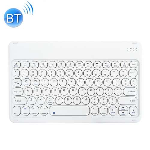 Máy tính bảng đa năng X3S 10 inch Bàn phím tròn Keycap không dây Bluetooth, Phiên bản có đèn nền