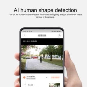 Camera Xiaomi Xiaovv B10 Pro Nguyên bản Nguồn sáng kép HD 1080P Nguồn sáng kép Camera giám sát không dây ngoài trời, Hỗ trợ hệ thống liên lạc thoại & thẻ TF & Tầm nhìn 23 Xiaomi Xiaovv B10 Pro 4