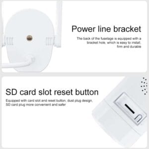 Camera Xiaomi Xiaovv B10 Pro Nguyên bản Nguồn sáng kép HD 1080P Nguồn sáng kép Camera giám sát không dây ngoài trời, Hỗ trợ hệ thống liên lạc thoại & thẻ TF & Tầm nhìn 26 Xiaomi Xiaovv B10 Pro 7