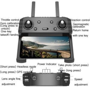 CSJRC S189 Đặc điểm kỹ thuật: 5G-6K GPS Định vị thông minh HD Chụp ảnh trên không UAV Quadcopter điều khiển từ xa không chổi than 13 CSJRC S189 3