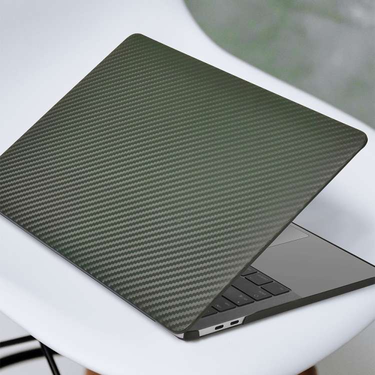 WIWU iKevlar Kết cấu sợi carbon PP Vỏ bảo vệ máy tính xách tay cho MacBook Pro 13,3 inch A2338 / A2251 / A2289 2020