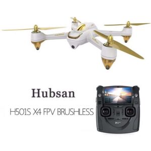Hubsan X4 H501S 5,8 & 2,4GHz Bộ tứ RC 10 kênh với Camera 1080P, Đầu cắm Hoa Kỳ