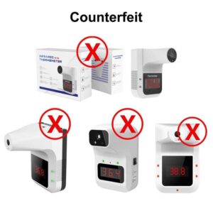 Nhiệt kế hồng ngoại K3 toàn thân đo trán Rảnh tay Không tiếp xúc , Chứng chỉ CE / ROHS / FCC 43 K3 20