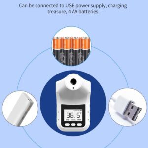Nhiệt kế hồng ngoại K3 Pro Rảnh tay Không tiếp xúc Thân trán Cảm biến khoảng cách nhạy sáng Màn hình hiển thị LCD 2,8 inch , Chứng chỉ CE / ROHS / FCC / FDA 38 K3 Pro 14