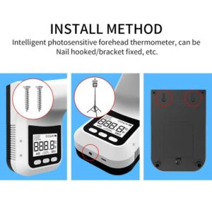 Nhiệt kế hồng ngoại K3 Pro Rảnh tay Không tiếp xúc Thân trán Cảm biến khoảng cách nhạy sáng Màn hình hiển thị LCD 2,8 inch , Chứng chỉ CE / ROHS / FCC / FDA 39 K3 Pro 15